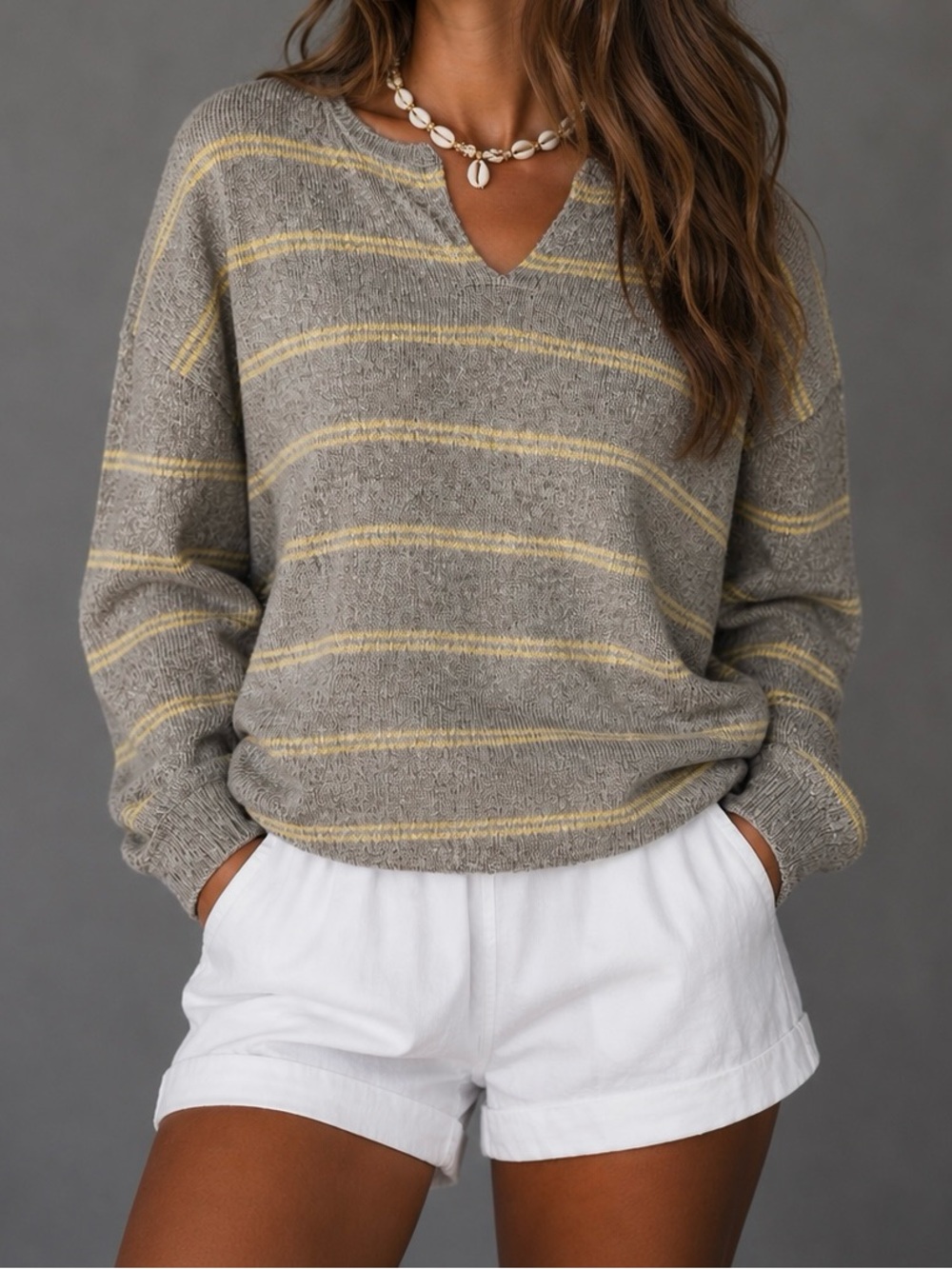 American Eagle Striped Sweater